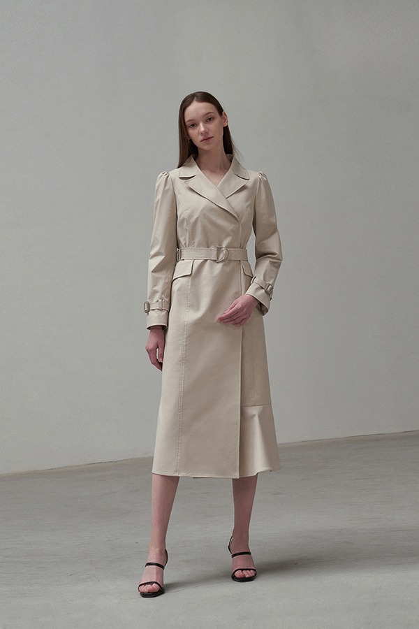 Lily Trench Coat_Light Beige
