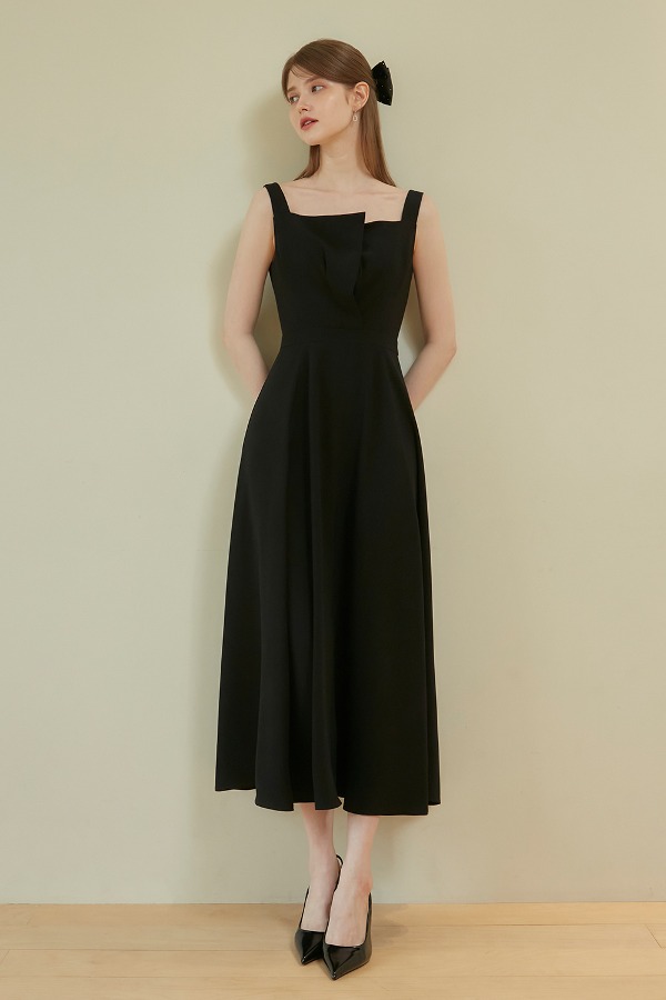 LAMIS sleeveless Dress_Black