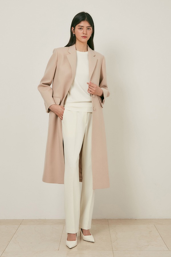 HAILEY Single tailored coat (AW Hainsworth)_pink