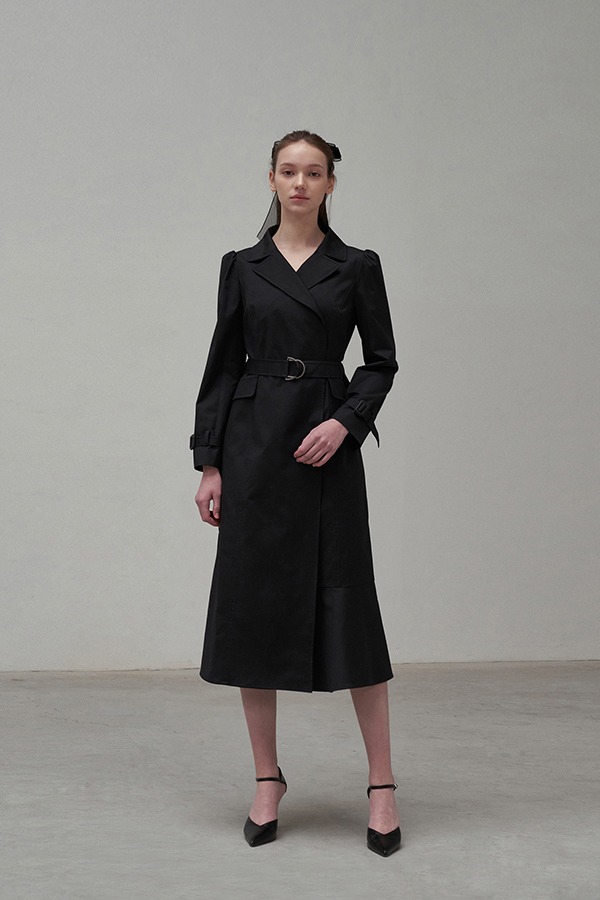 Lily Trench Coat_Black